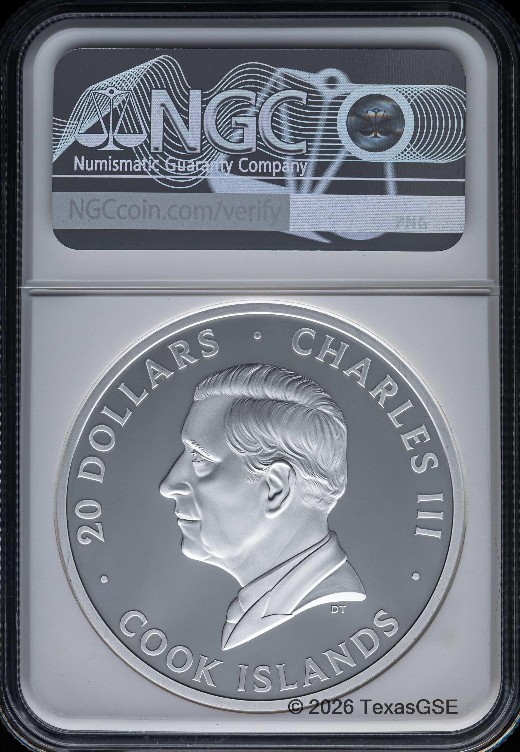 2026 Cook Islands 3oz Silver $20 Thunder Dragon NGC PF70 First
